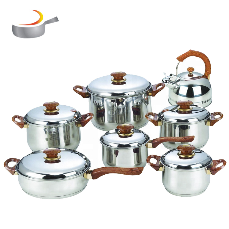 cookware set with kettle