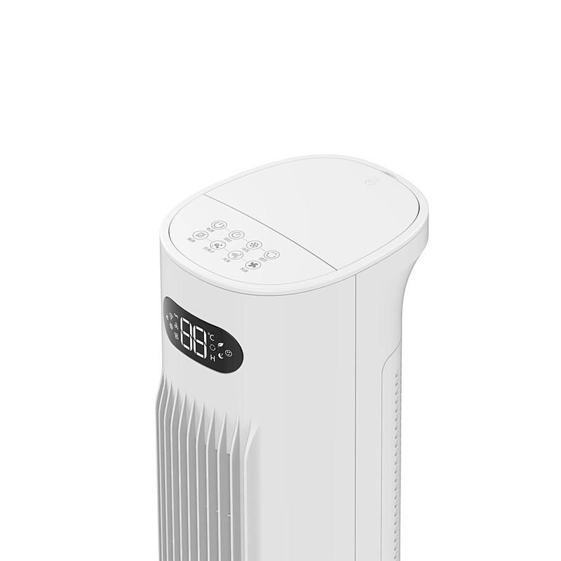 Home oscillating wifi digital rotation easy clean fan tower 2021 high performanceair cooling water tower fan