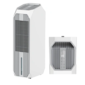 2 years warranty air cooled cooler portable evaporative water air cooler with ice pack