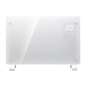 2021 high quality rohs certified 2000W wall mounted freestanding convection heaters glass panel heater