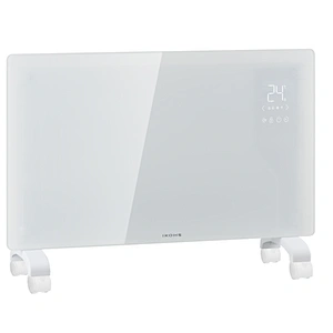 Wall Mounted LED Display WIFI APP Control Glass Panel Electric Convection Heater panel for Home Room