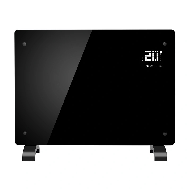 2021 high quality rohs certified 2000W wall mounted freestanding convection heaters glass panel heater