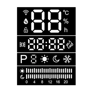 wifi control eco led screen freestanding wall mounted 220v glass panel heater