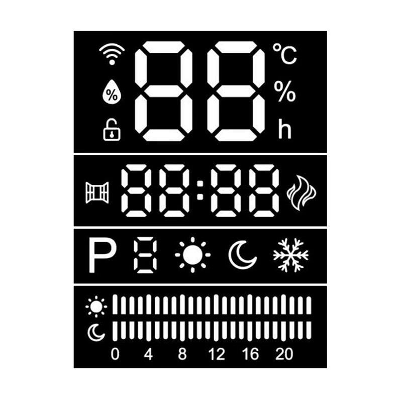 wifi control eco led screen freestanding wall mounted 220v glass panel heater