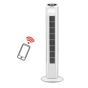 Factory 30 inch electric oscillating remote control bladeless tower fan