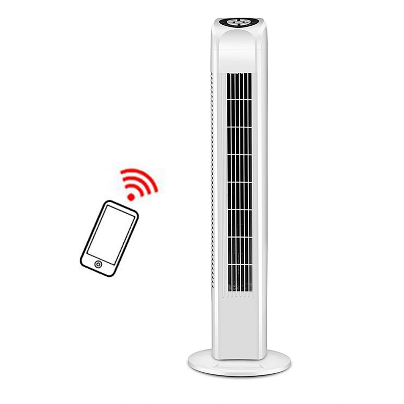 Factory 30 inch electric oscillating remote control bladeless tower fan