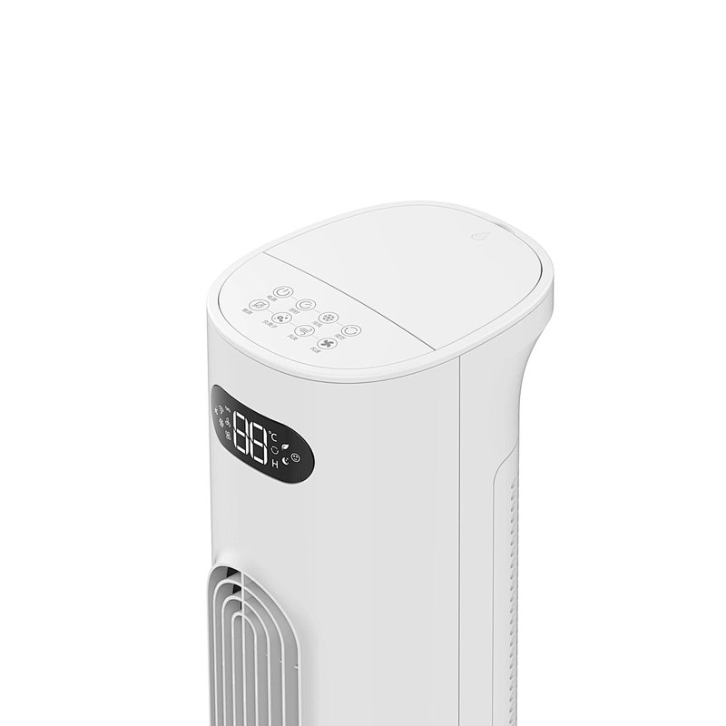 High Quality 2 years warranty Electronic Water Cooled WIFI APP control Tower Fan tower fan with 7L Water Tank