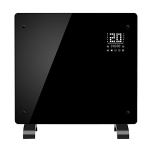 Weekly Mode Floor Standing Wall Mounted WiFi Glass Panel Electric Convection Heater for Home Room