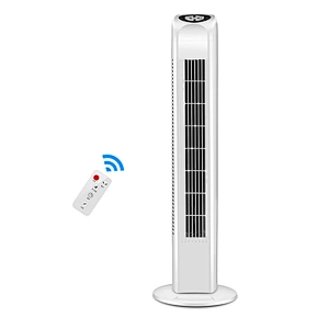 Factory 30 inch electric oscillating remote control bladeless tower fan