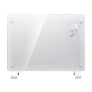 2000W glass panel heater LED wifi convector eco wall white/black glass panel heater