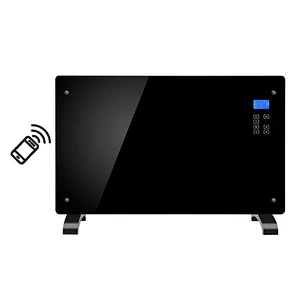 New design 2000w window detector weekly timing remote lcd panel heat heater glass
