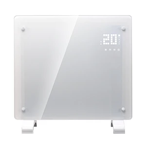 2021 high quality rohs certified 2000W wall mounted freestanding convection heaters glass panel heater