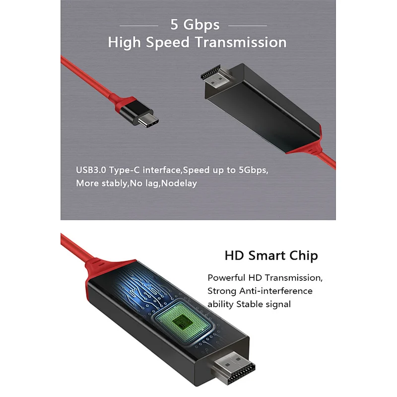 TYPE C TO HDMI CABLE 2