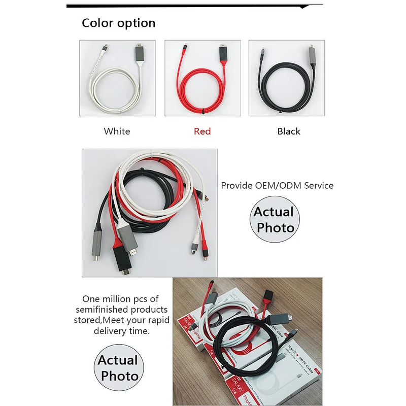 TYPE C TO HDMI CABLE 2