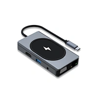 9in1 -9 HUB with wireless charger