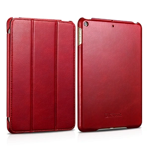 2019 New Design Genuine Leather Cover for iPad Mini Leather Protective Case for iPad Mini 5