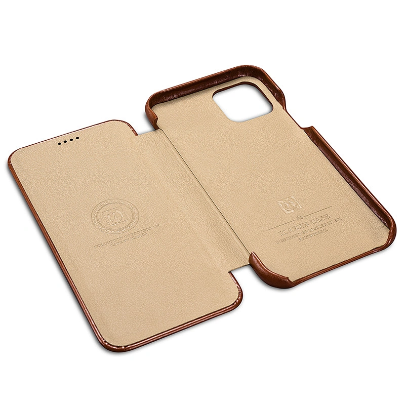 2019 Luxury Custom Logo Shockproof Magnetic Flip Cellphone Case for iPhone11 Cover for iPhone 11
