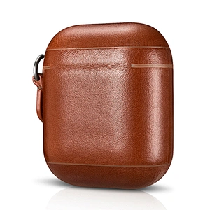 2019 New Arrival Wholesale Price for AirPods 2 Leather Case With Leather Strap