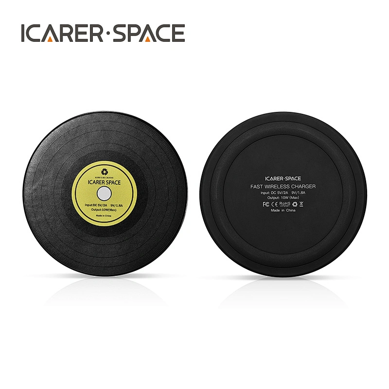 High Quality Fashionable Qi Fast Changing Wireless Charger for Mobile Phone