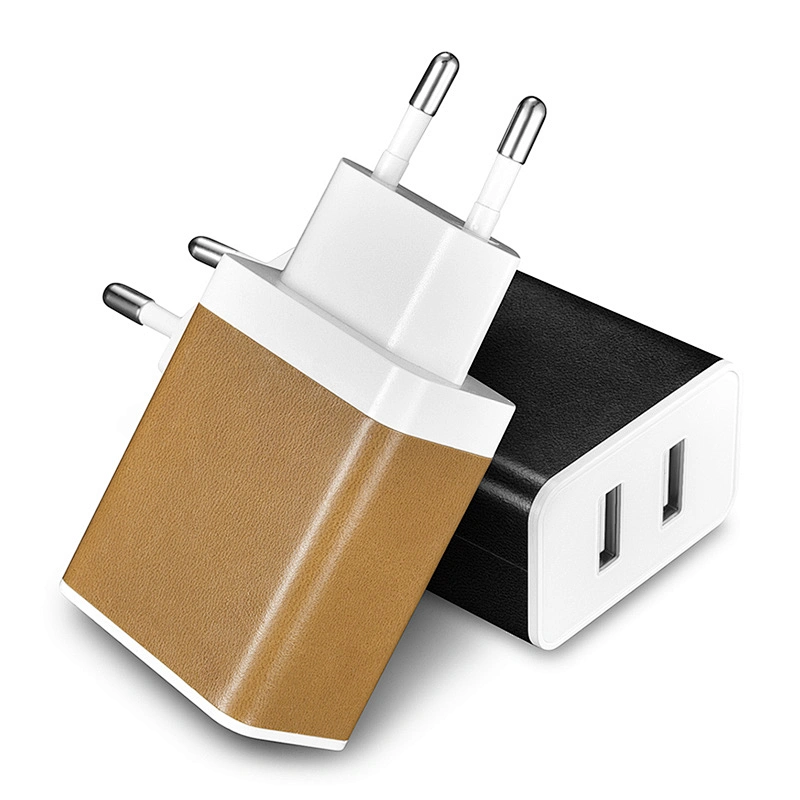 2019 Factory Supply 5V 1A USB Travel Adapter Leather Wall USB Charger