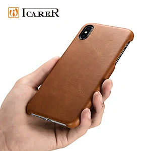 New Arrival Luxury Original Genuine Leather Protection Case For iPhone XS Max