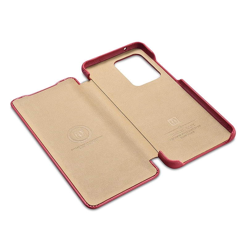 ICARER Hot Selling 100% Handmade Mobile Phone Genuine Leather Case Luxury Side-open Case for Samsung S20 Ultra