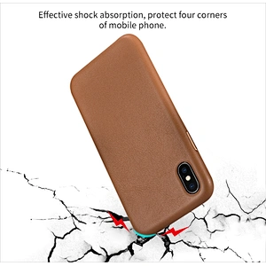 Wholesale Custom Oem Genuine Leather Mobile Casing Shell Covers Cell Cover Case Phone Cases For iPhone X Xs Max For Apple