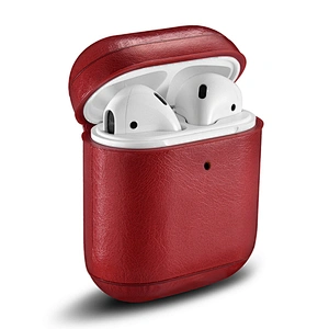 Support Wireless Changing Leather Case For AirPods 2 Shockproof Cover For Airpods 2 Case Leather