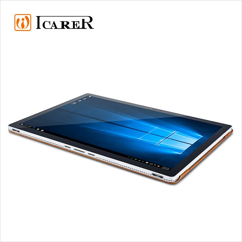 High Quality Genuine Leather Laptop Sleeve Folio Case for Surface Book