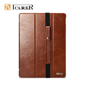 Real Leather Single Pen Slip Holder Case for iPad Pencil