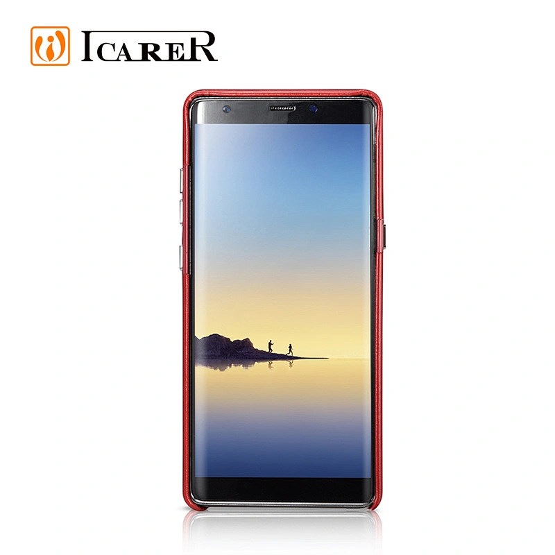 ICARER High Quality Premium Leather Phone Case for Samsung  Note 8