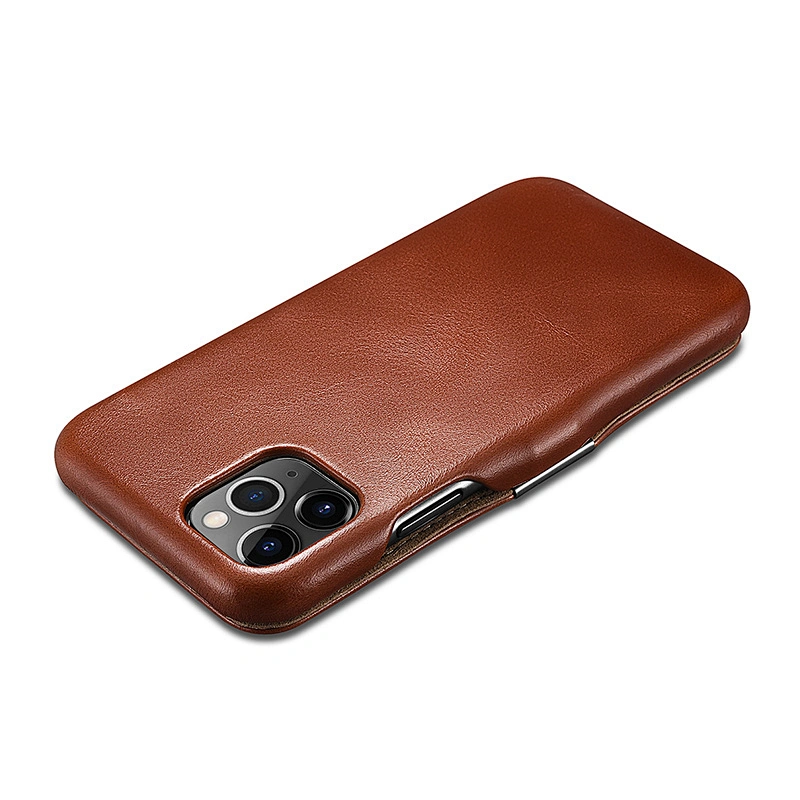 ICARER New Design Leather Phone Case Flip Leather Phone Cover for iPhone 12 Pro