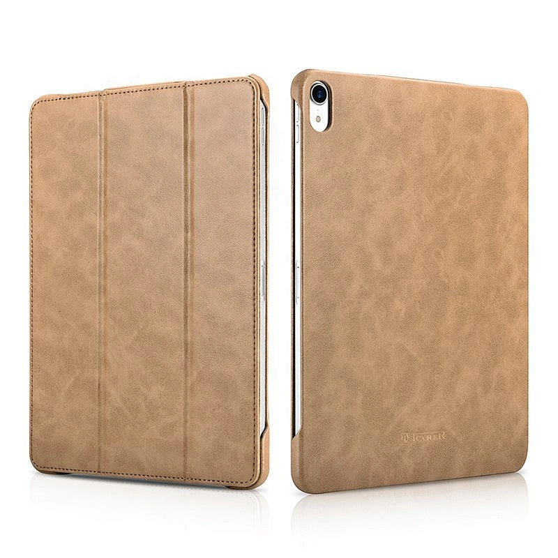 ICARER OEM Support Microfiber Leather  Folio Cover Case for iPad Pro 11 inch