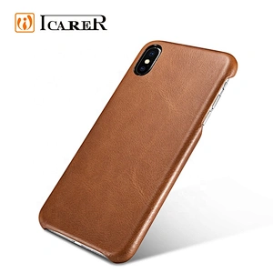 New Arrival Luxury Original Genuine Leather Protection Case For iPhone XS Max