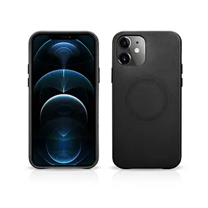 2020 NEWEST PRODUCT for  function Real leather back cover case for iPhone 12 mini