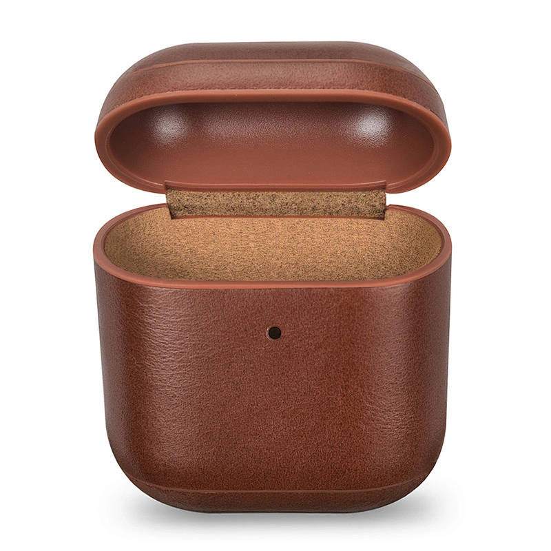Support Wireless Changing Leather Case For AirPods 2 Shockproof Cover For Airpods 2 Case Leather