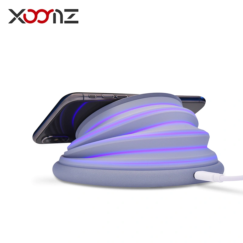 Custom Shenzhen Smartphone Folding Fast Charge Oem Qi Standard Foldable Fantasy Wireless Charger