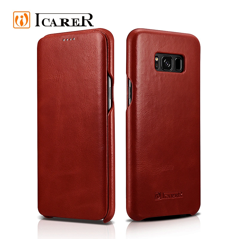 Custom Double Raw Material Telephone Shell Itel Leather Phones Case Mobile Phone Cover For Samsung Galaxy S8 Plus