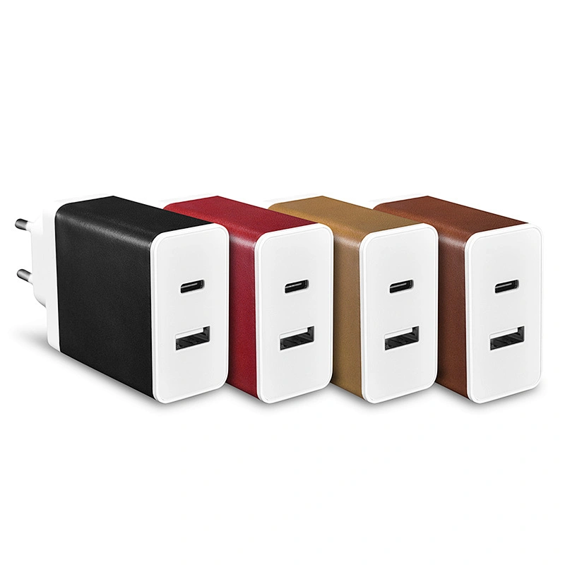 2019 Factory Supply 5V 1A USB Travel Adapter Leather Wall USB Charger