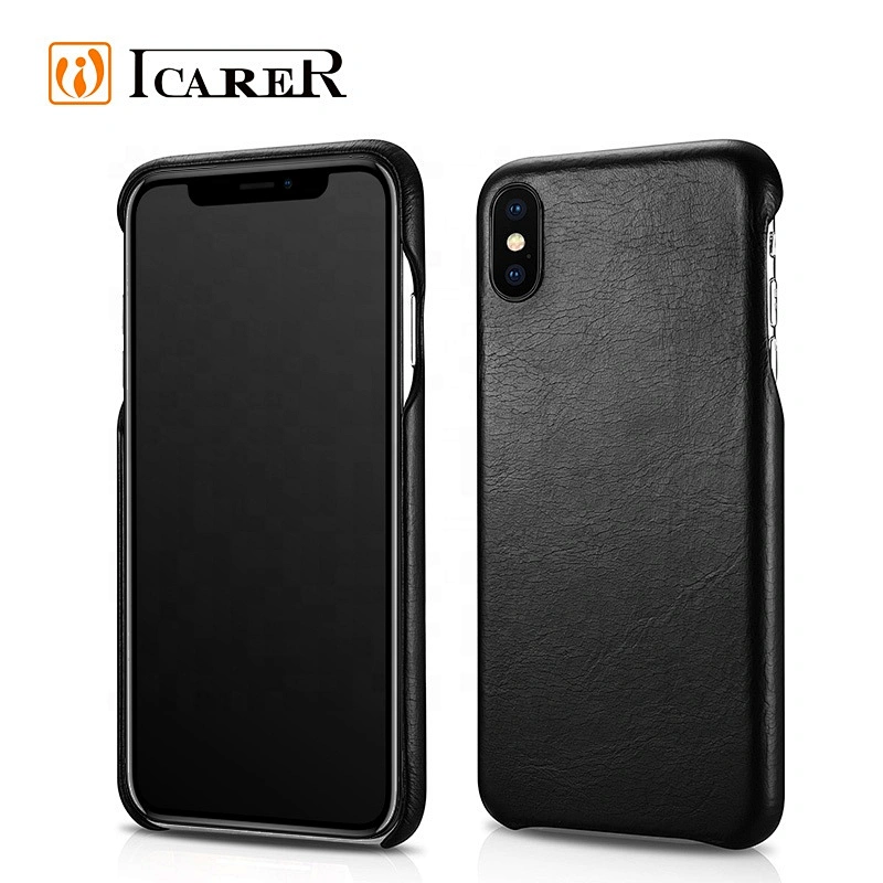New Arrival Luxury Original Genuine Leather Protection Case For iPhone XS Max