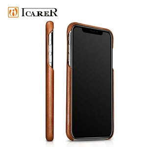 New Arrival Luxury Original Genuine Leather Protection Case For iPhone XS Max
