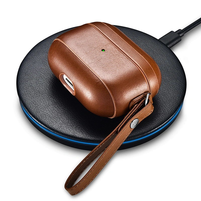 Luxury Shockproof Full Protective Cover Case Leather Charging Pouch Case for Apple Airpod Pro 3/4