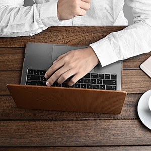 High Quality Real Leather Computer Case Tablet Cover Laptop Sleeve Case For Apple Fits For Macbook Pro 13 15 inch