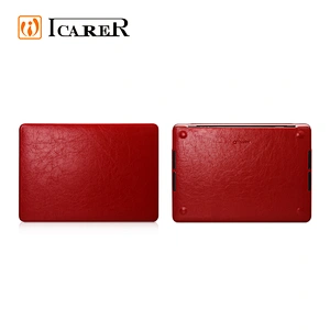 Best New 13 15 inch Protective Cover Slim Leather Computer Laptop Sleeve Case For Apple and fits For Macbook Pro