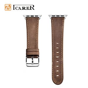 Professional Top Quality Men Luxury Watch Leather Wrist for Apple Watch Band