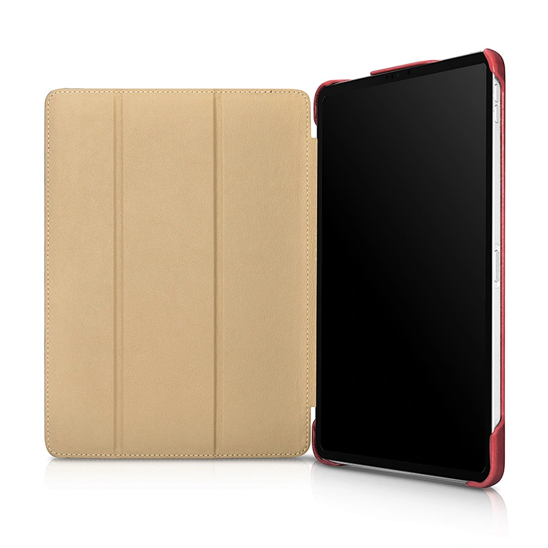 Brown Shockproof Protective Tablet Vintage Genuine Leather Folio Cover for  iPad Pro 11 inch 2020 Tablet Case for ipad Pro Case