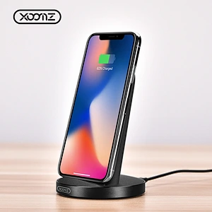 QI Portable Universal Matte Frosted Vertical Wireless Charger Smartphone Mobile Phone Wireless Charging Stand