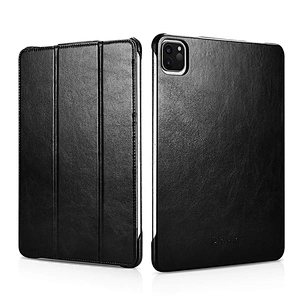 Brown Shockproof Protective Tablet Vintage Genuine Leather Folio Cover for  iPad Pro 11 inch 2020 Tablet Case for ipad Pro Case