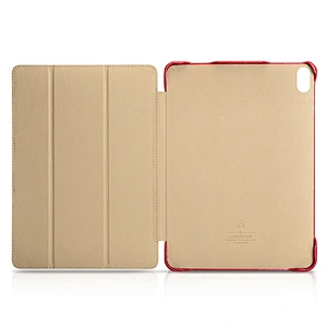 Luxury Shockproof Microfiber Leather Tablet Flip Cover Folding Stand Case for iPad Pro 11inch 12.9 inch 2018