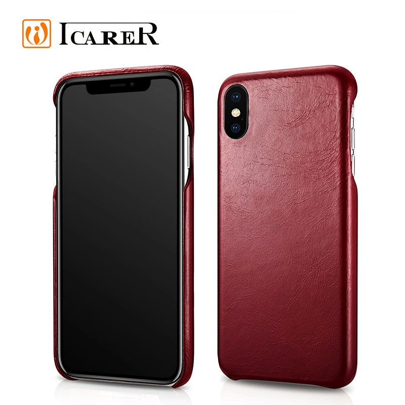 New Arrival Luxury Original Genuine Leather Protection Case For iPhone XS Max